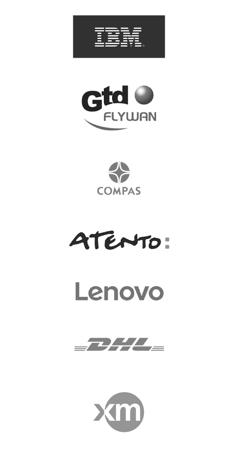 Nuestros clientes Tecnología versión mobile